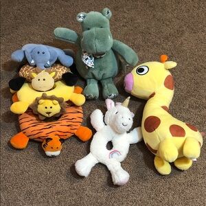 Plush Stacking Animal Toy Set